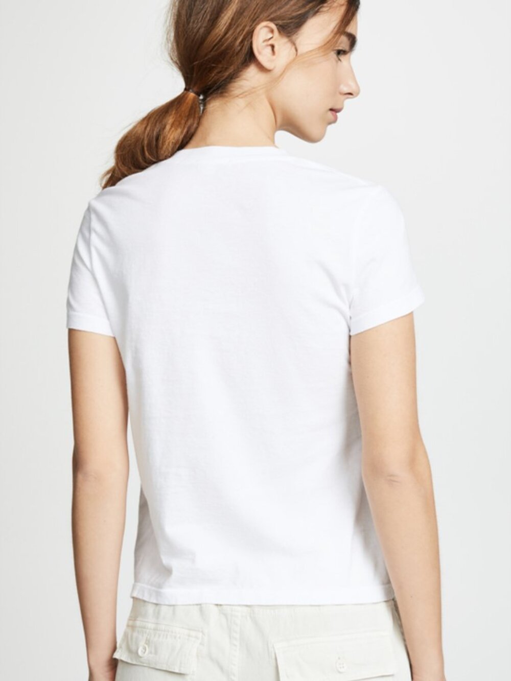 NWT $75 James Perse White Vintage Little Boy Short Sleeve Crewneck T-Shirt - Picture 7 of 11